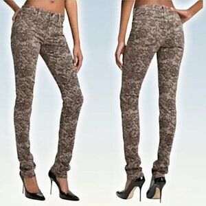 JOE'S JEANS Chantilly Lace Skinny Jean Sz 26 Blush